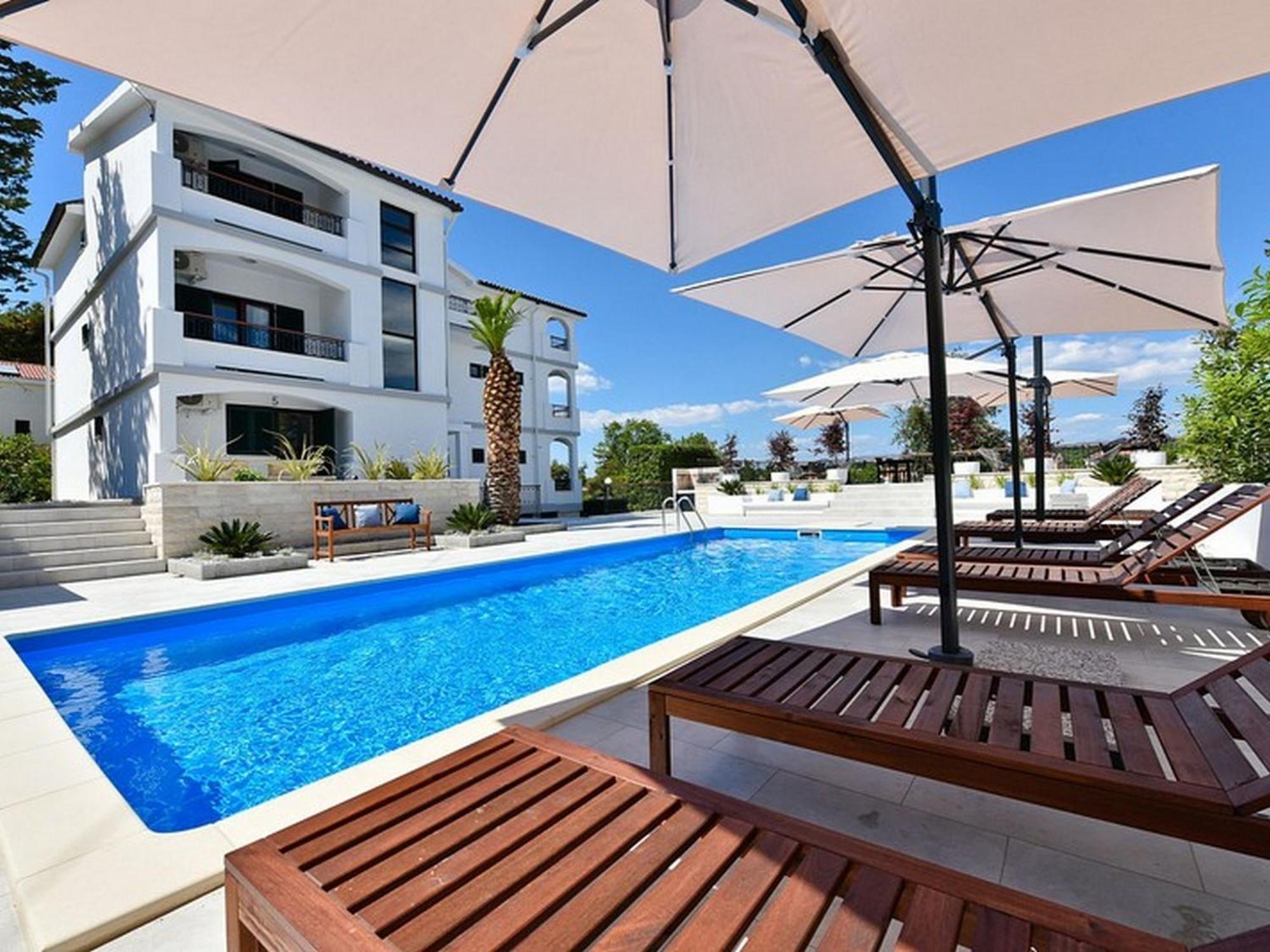Mediterraneo Garden Apartments Petrcane Rom bilde