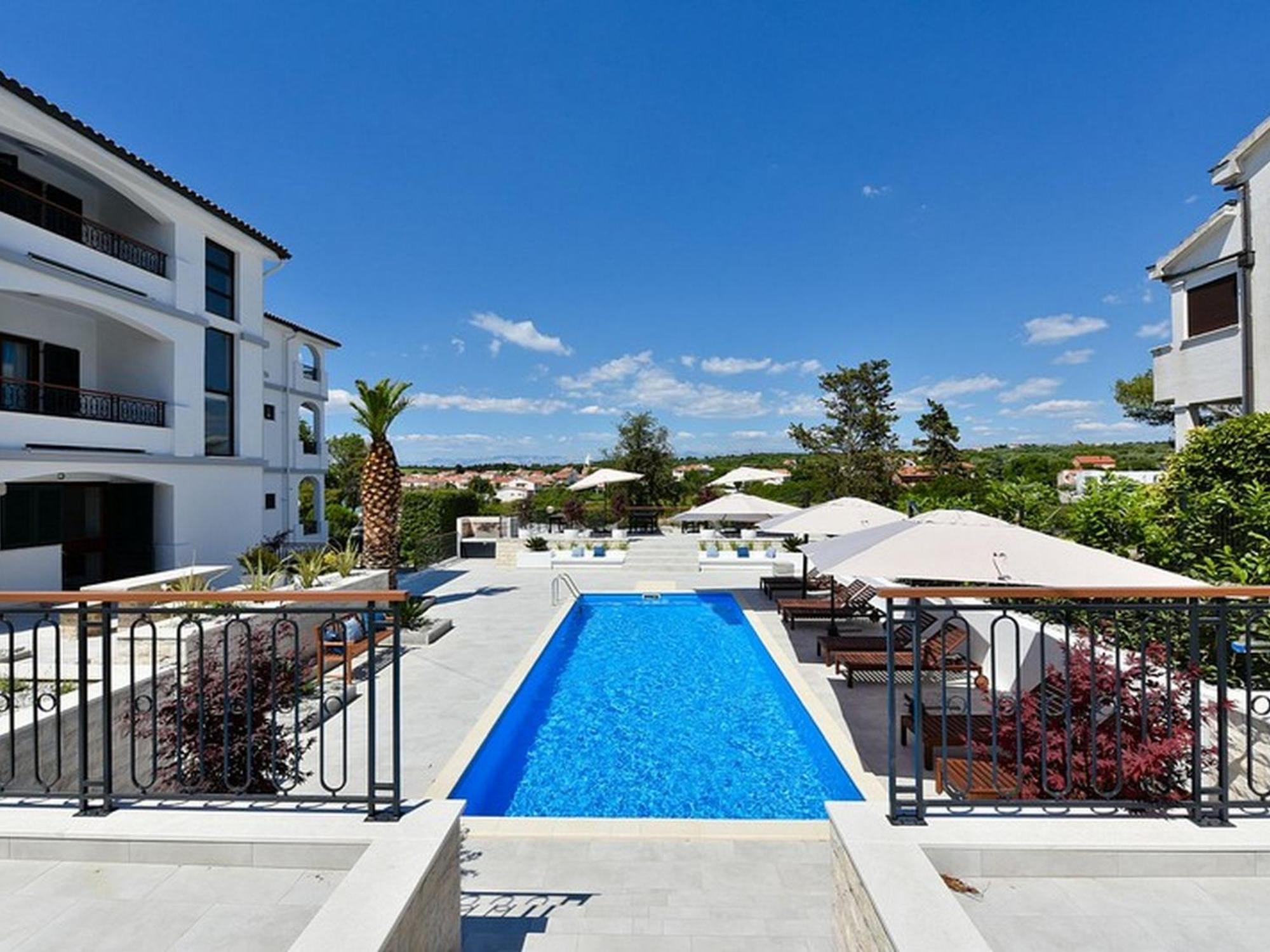 Mediterraneo Garden Apartments Petrcane Rom bilde