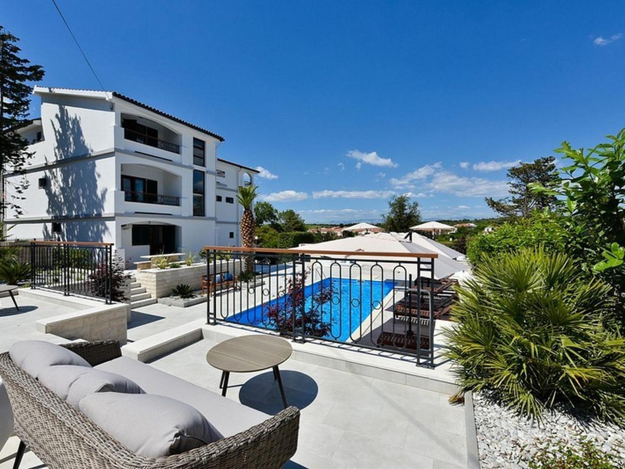 Mediterraneo Garden Apartments Petrcane Rom bilde